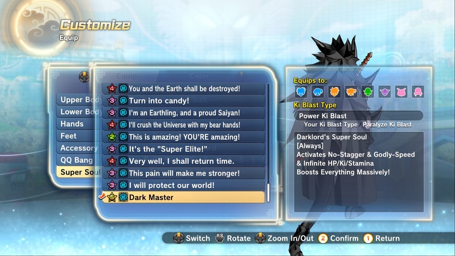 Darklord's Super Soul! - Dragon Ball Xenoverse 2 Mods 
